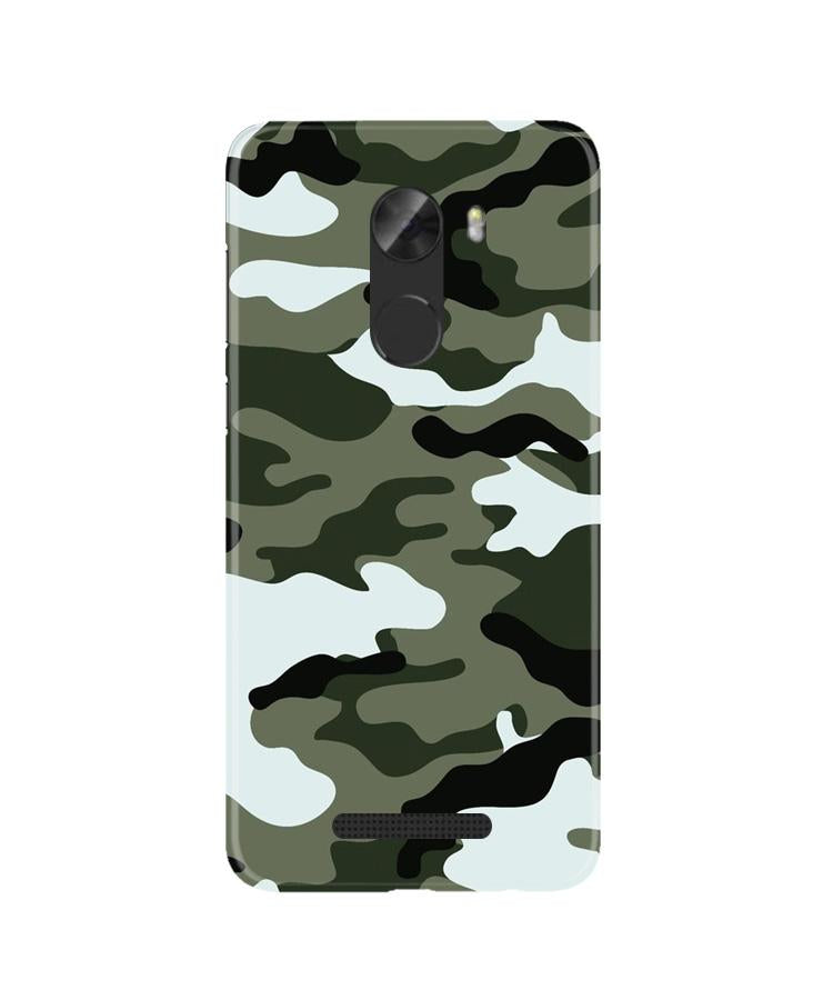 Army Camouflage Case for Gionee A1 Lite(Design - 108)