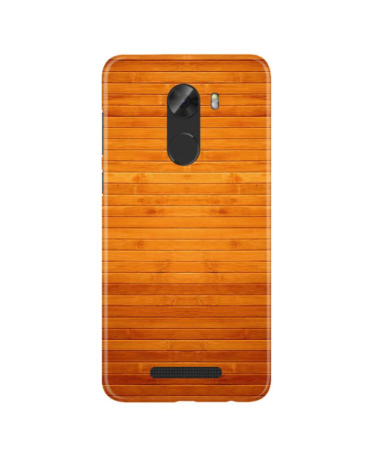 Wooden Look Case for Gionee A1 Lite  (Design - 111)