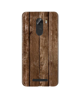 Wooden Look Case for Gionee A1 Lite(Design - 112)