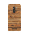 Wooden Look Case for Gionee A1 Lite  (Design - 113)