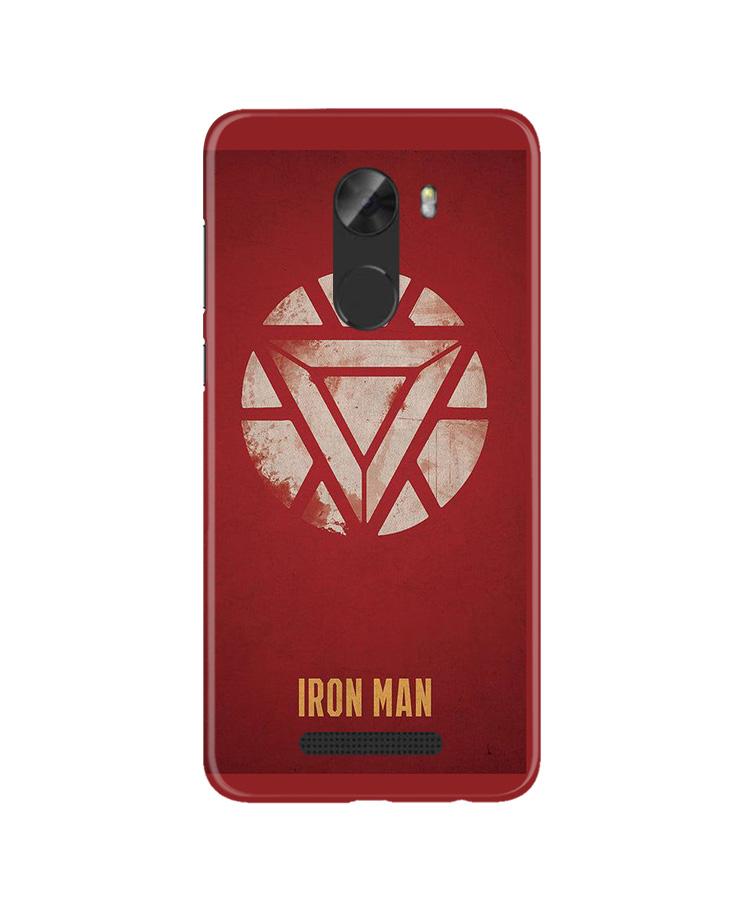 Iron Man Superhero Case for Gionee A1 Lite  (Design - 115)