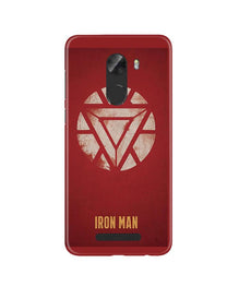 Iron Man Superhero Mobile Back Case for Gionee A1 Lite  (Design - 115)
