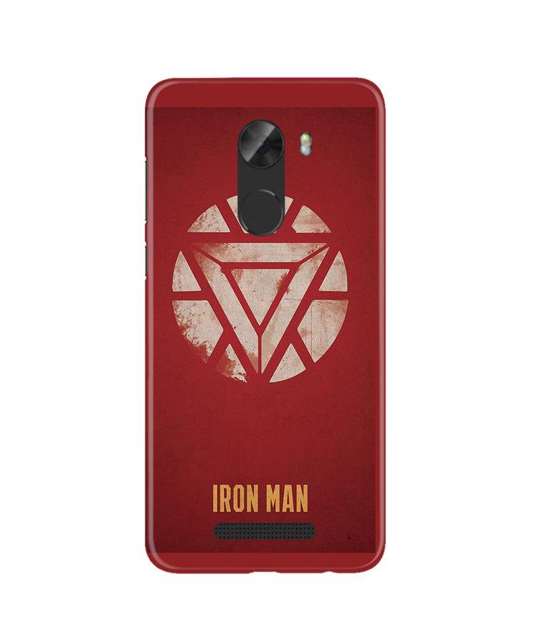 Iron Man Superhero Case for Gionee A1 Lite  (Design - 115)