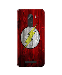Flash Superhero Mobile Back Case for Gionee A1 Lite  (Design - 116)