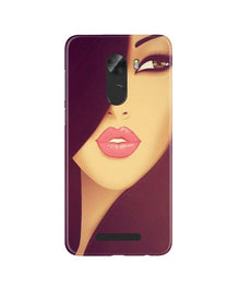 Girlish Mobile Back Case for Gionee A1 Lite  (Design - 130)