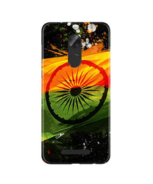 Indian Flag Mobile Back Case for Gionee A1 Lite  (Design - 137)