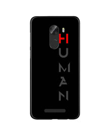 Human Mobile Back Case for Gionee A1 Lite  (Design - 141)