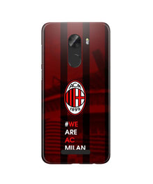 AC Milan Mobile Back Case for Gionee A1 Lite  (Design - 155)