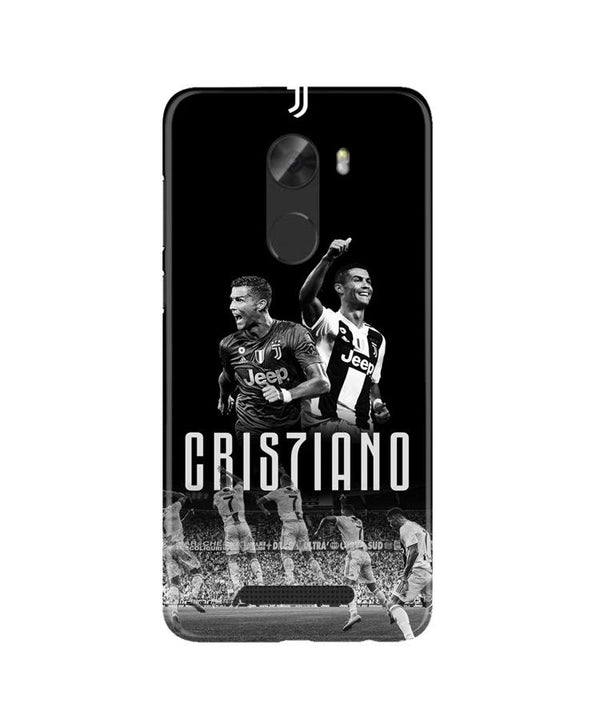 Cristiano Case for Gionee A1 Lite  (Design - 165)