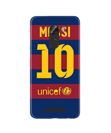 Messi Mobile Back Case for Gionee A1 Lite  (Design - 172)