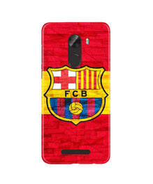 FCB Football Mobile Back Case for Gionee A1 Lite  (Design - 174)