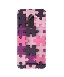 Puzzle Mobile Back Case for Gionee A1 Lite (Design - 199)