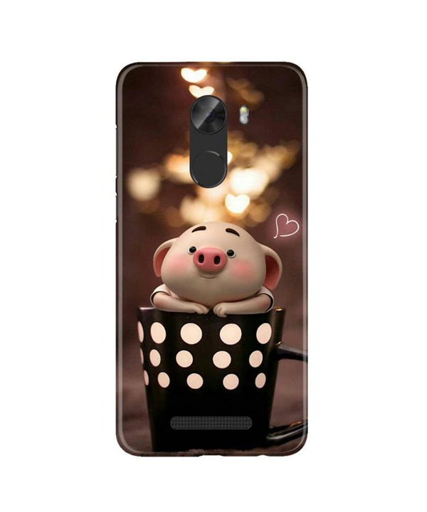Cute Bunny Case for Gionee A1 Lite (Design No. 213)