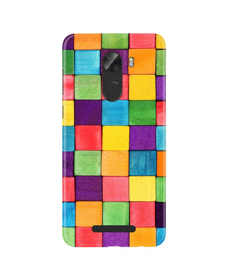 Colorful Square Case for Gionee A1 Lite (Design No. 218)