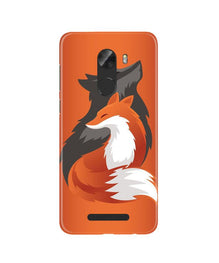 Wolf  Mobile Back Case for Gionee A1 Lite (Design - 224)