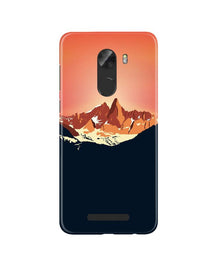 Mountains Mobile Back Case for Gionee A1 Lite (Design - 227)