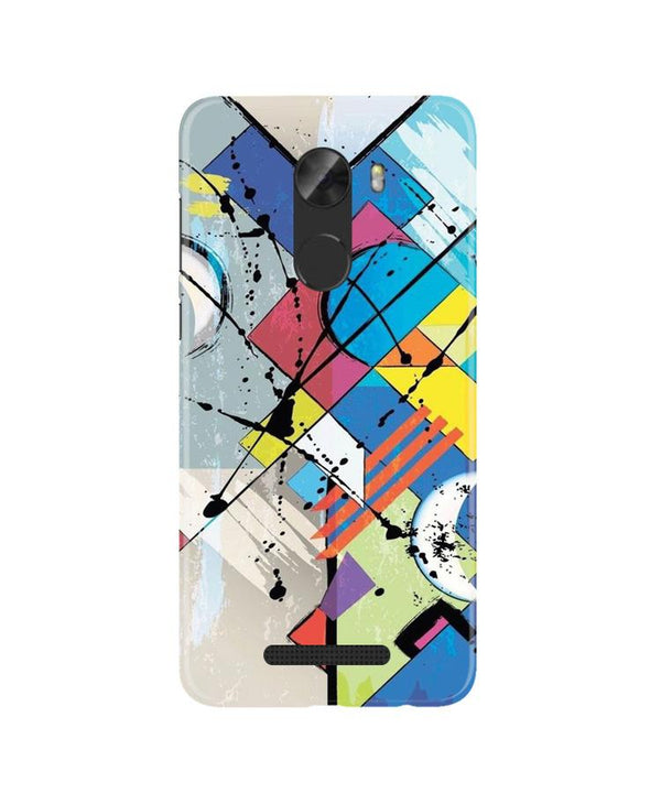 Modern Art Case for Gionee A1 Lite (Design No. 235)