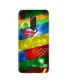 Superheros Logo Case for Gionee A1 Lite (Design No. 251)