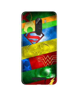 Superheros Logo Case for Gionee A1 Lite (Design No. 251)