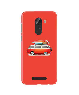 Travel Bus Case for Gionee A1 Lite (Design No. 258)