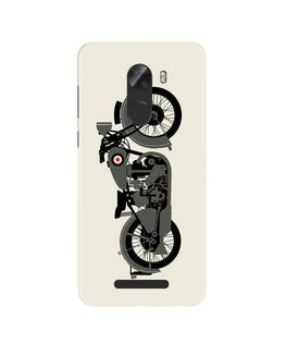 MotorCycle Case for Gionee A1 Lite (Design No. 259)