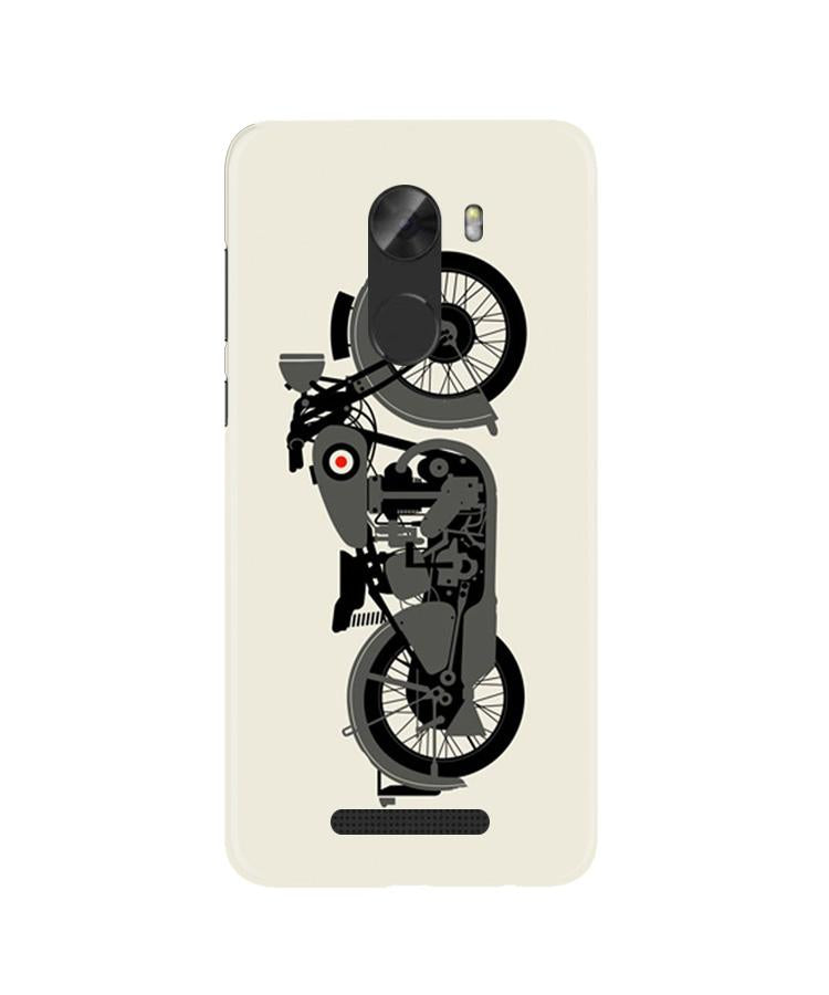 MotorCycle Case for Gionee A1 Lite (Design No. 259)