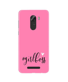 Girl Boss Pink Mobile Back Case for Gionee A1 Lite (Design - 269)