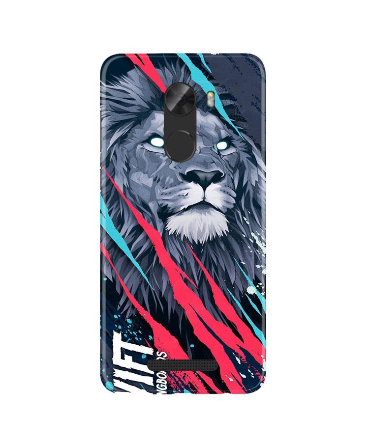Lion Case for Gionee A1 Lite (Design No. 278)