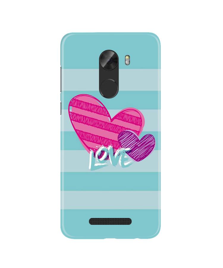 Love Case for Gionee A1 Lite (Design No. 299)