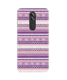Zigzag line pattern3 Mobile Back Case for Gionee A1 Plus (Design - 11)