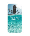 Life is short live it Case for Gionee A1 Plus