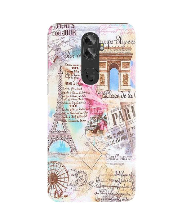 Paris Eiftel Tower Case for Gionee A1 Plus