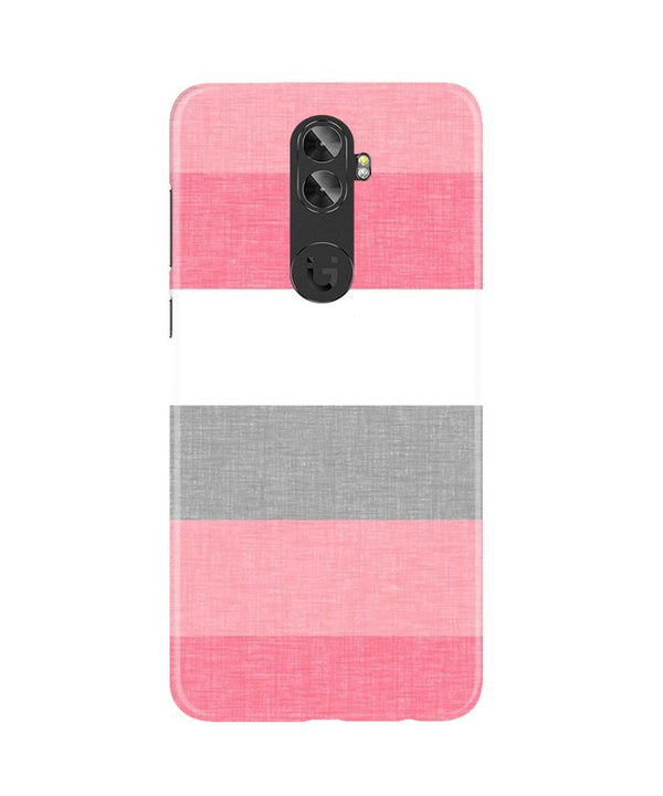 Pink white pattern Case for Gionee A1 Plus