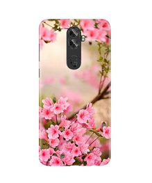 Pink flowers Mobile Back Case for Gionee A1 Plus (Design - 69)