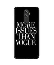 More Issues than Vague Mobile Back Case for Gionee A1 Plus (Design - 74)