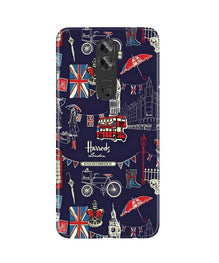 Love London Mobile Back Case for Gionee A1 Plus (Design - 75)