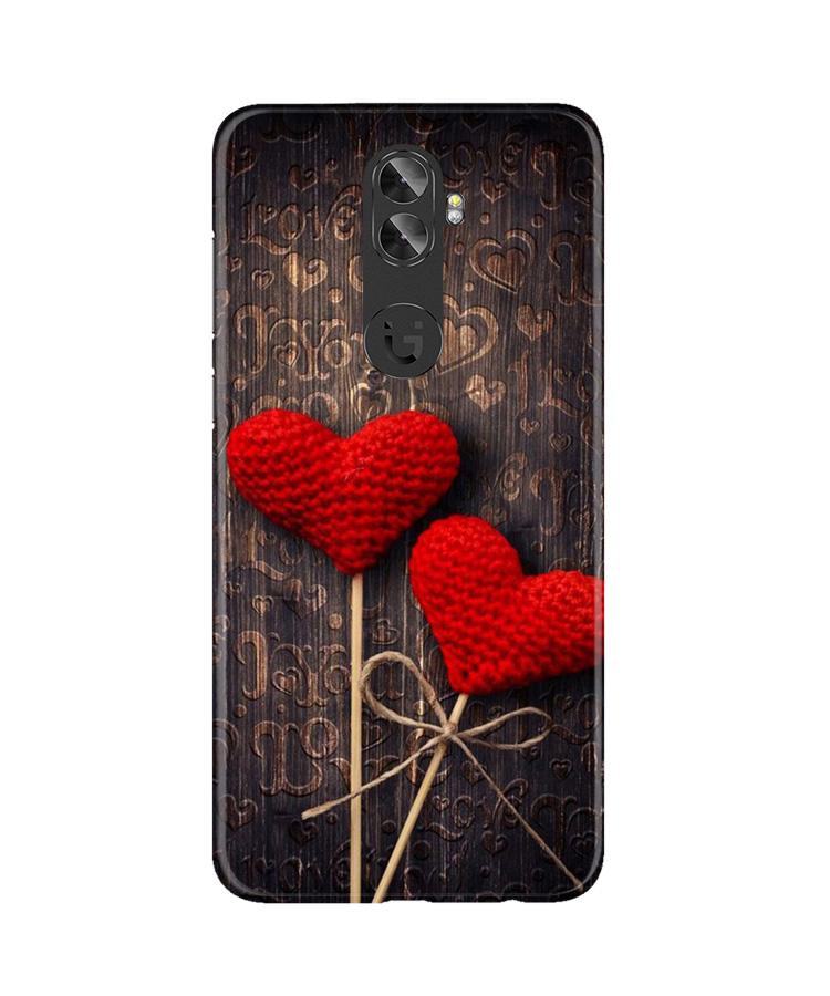 Red Hearts Case for Gionee A1 Plus