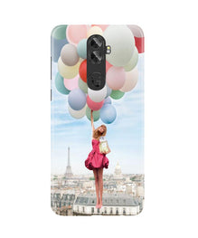Girl with Baloon Mobile Back Case for Gionee A1 Plus (Design - 84)