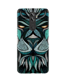 Lion Mobile Back Case for Gionee A1 Plus (Design - 97)