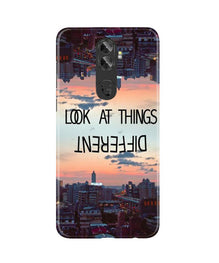 Look at things different Mobile Back Case for Gionee A1 Plus (Design - 99)