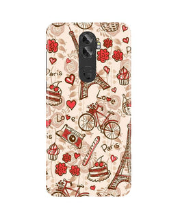 Love Paris Case for Gionee A1 Plus(Design - 103)