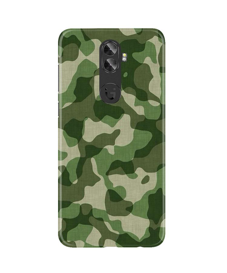 Army Camouflage Case for Gionee A1 Plus  (Design - 106)
