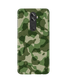 Army Camouflage Mobile Back Case for Gionee A1 Plus  (Design - 106)