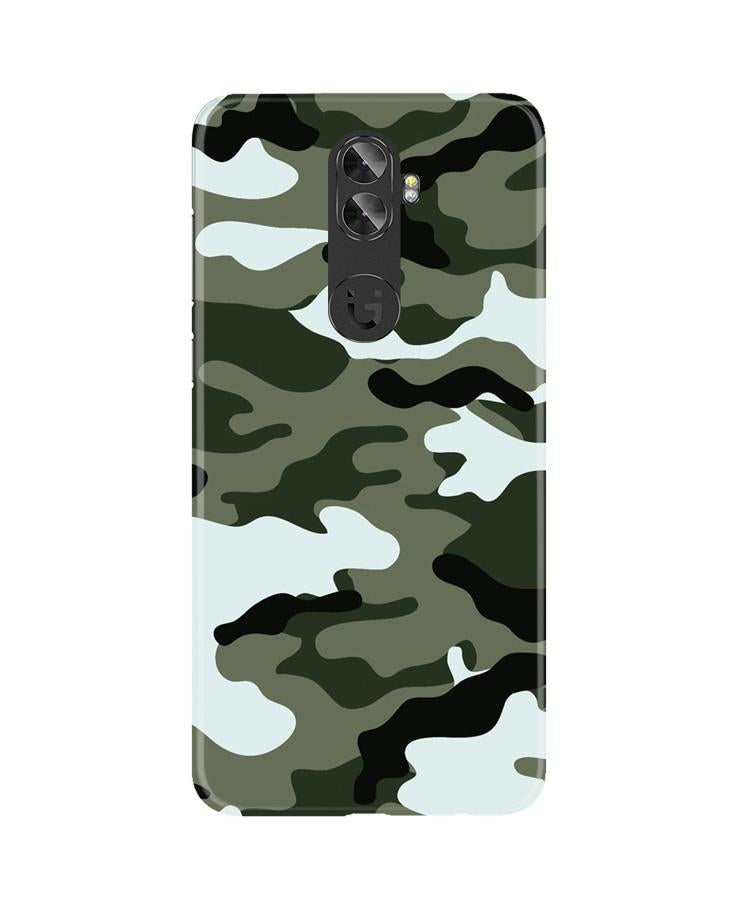 Army Camouflage Case for Gionee A1 Plus  (Design - 108)