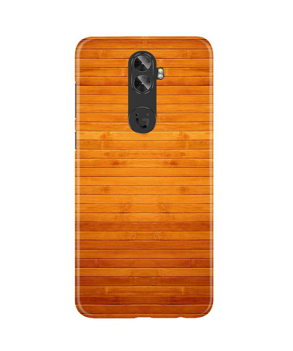 Wooden Look Case for Gionee A1 Plus  (Design - 111)