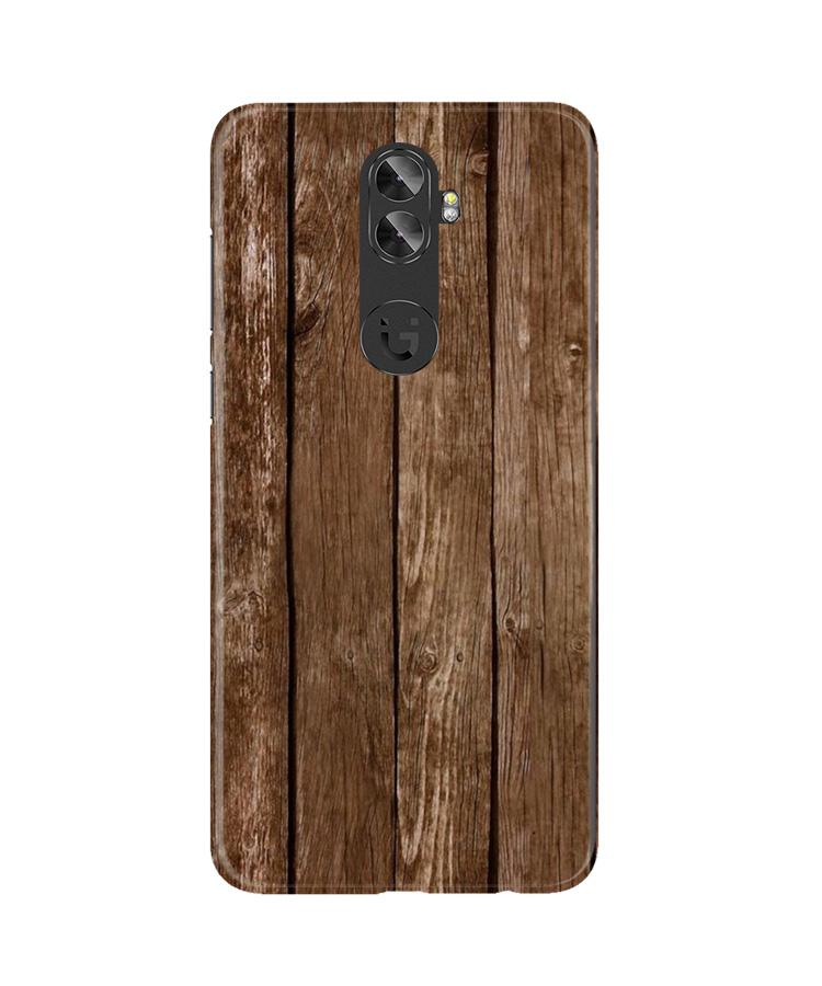 Wooden Look Case for Gionee A1 Plus(Design - 112)