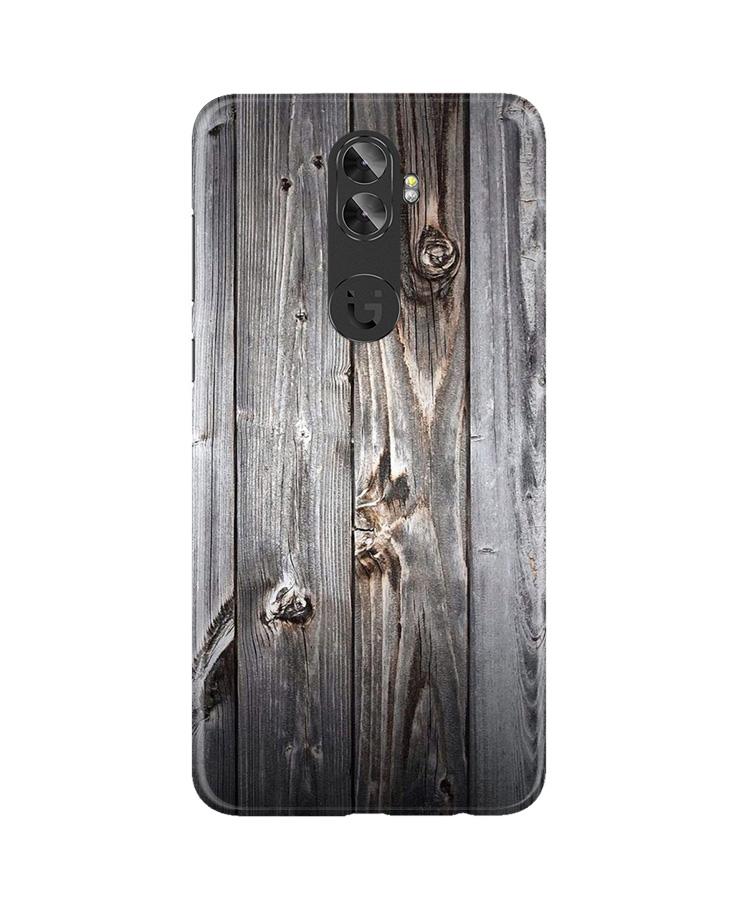 Wooden Look Case for Gionee A1 Plus  (Design - 114)