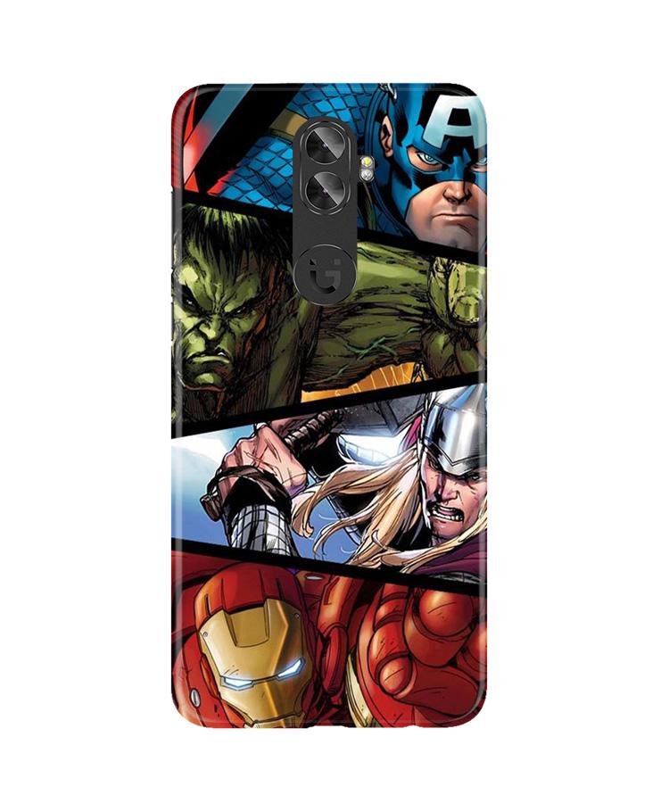 Avengers Superhero Case for Gionee A1 Plus  (Design - 124)