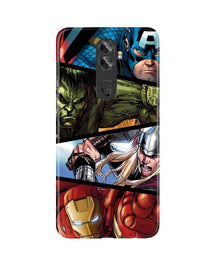 Avengers Superhero Mobile Back Case for Gionee A1 Plus  (Design - 124)
