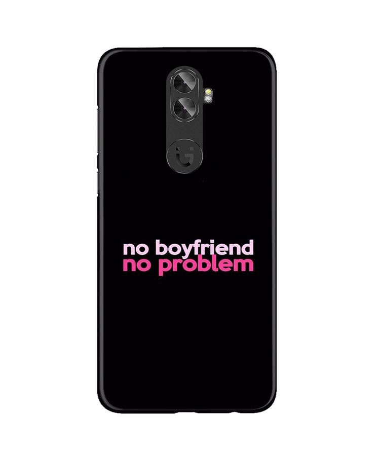 No Boyfriend No problem Case for Gionee A1 Plus  (Design - 138)